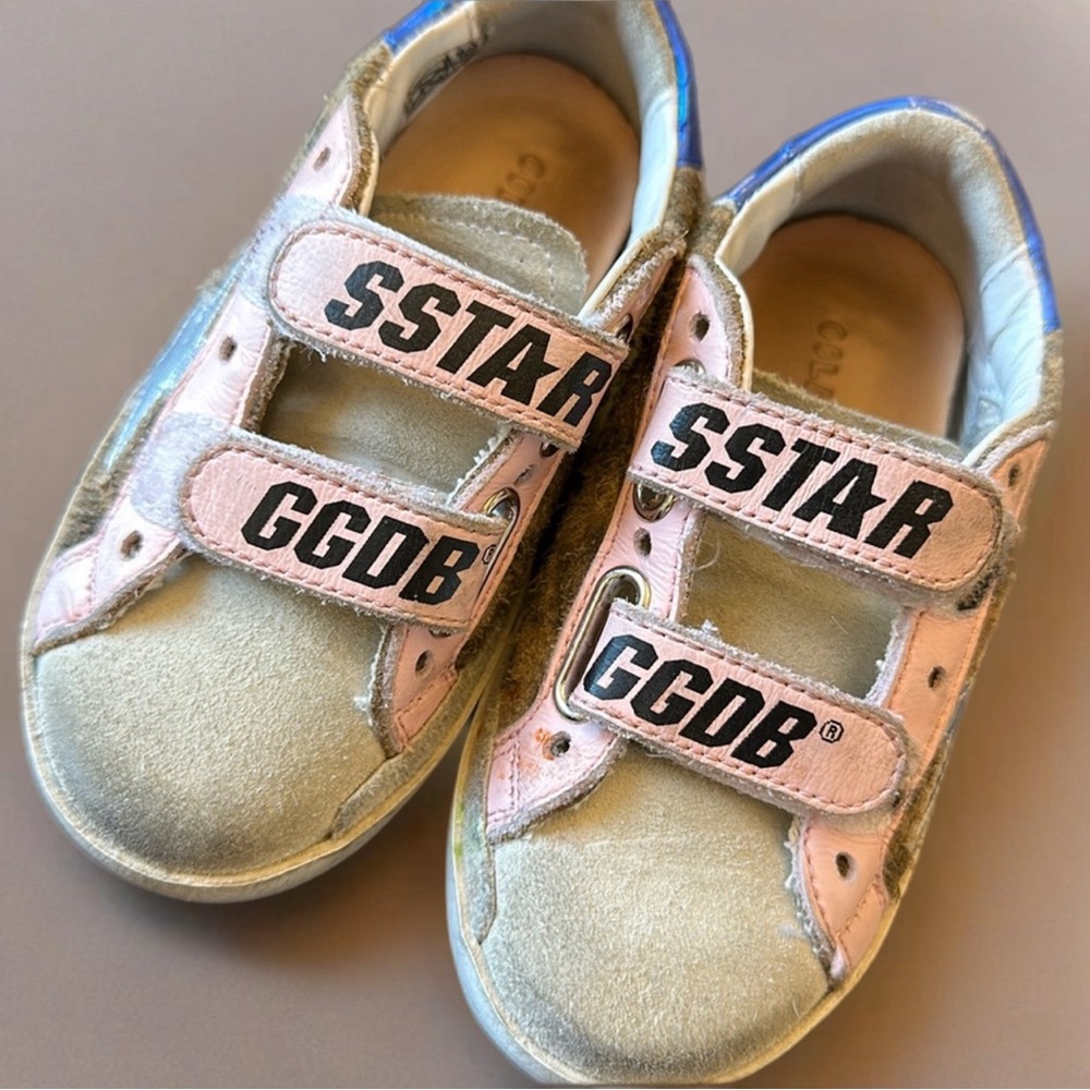 Golden goose girl toddler shoes